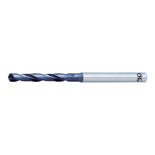OSG 8612380 | V-3.80mm Diameter x 4.00mm Shank x 43.000" Flute Length x 75.00mm OAL x 130 Degree Point Angle 2 Flute V Coated XPM 1950 Jobber Length Drill Bit