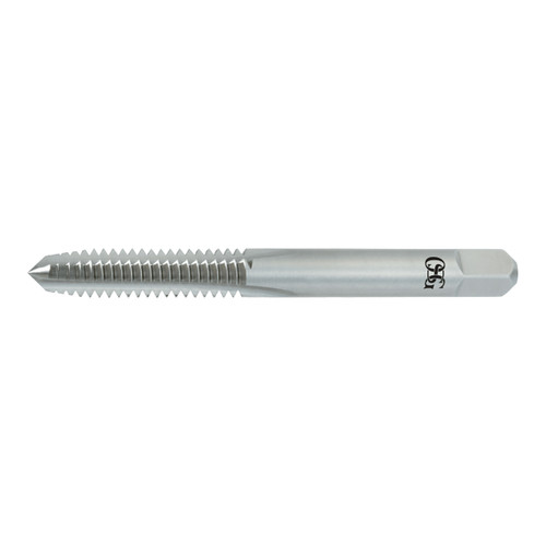 OSG 1073400 | UNC #8 - 32 Thread Size x 0.168" Shank x 0.539" Length x 2.126" OAL Plug (4P) Chamfer H3 2 Flute BRIGHT Coated HSS 104 Straight Flute Tap
