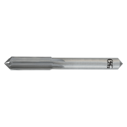 OSG 300-1470 | 3.73mm Diameter x 0.141" Shank 4 Flute Bright Coated Carbide Chucking Reamer