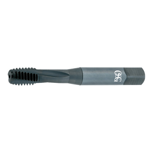OSG 31503501 | EXOTAP UNF STI 3/4" - 16 Thread Size x 0.652" Shank x 1.000" Length x 4.469" OAL Modified Bottom (2.5P) Chamfer h4 4 Flute Steam Oxide Coated VC-10 315 Spiral Flute STI Tap