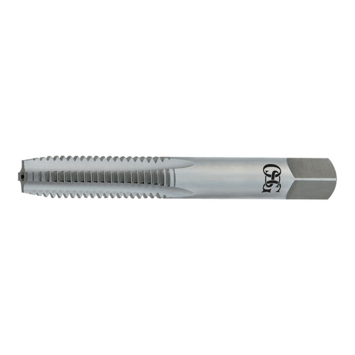 OSG 6014400 | UNF STI 1/4" - 28 Thread Size x 0.318" Shank x 0.751" Length x 2.720" OAL Plug (4P) Chamfer H3 3 Flute BRIGHT Coated HSS 126 STI Tap