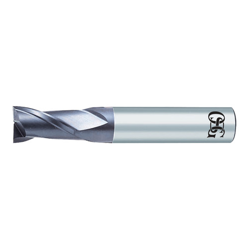 OSG 71201216 | EXOCARB 12.00mm Diameter x 12.00mm Shank x 3.00mm LOC x 75.00mm OAL x 30 Degree Helix Angle 2 Flute DIAMOND Coated Carbide 7120 Square End Mill