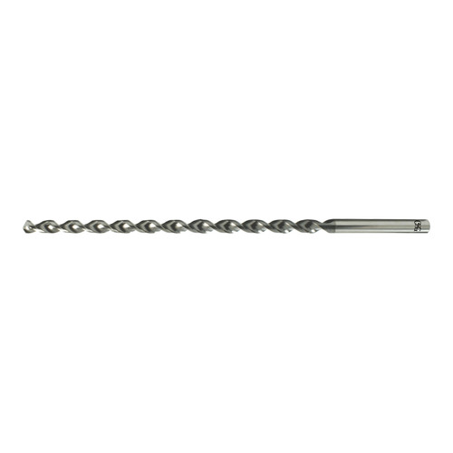 OSG 8623058 | V-5.80mm Diameter x 5.80mm Shank x 106.00mm Flute Length x 165.00mm OAL x 120 Degree Point Angle 2 Flute WXL Coated HSS-CO 1760 Extra Long Drill Bit