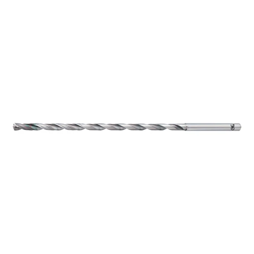 OSG 8714980 | A Brand 9.80mm Drill Size x 1.00mm Shank x 23.00mm Flute Length x 29.00mm OAL x 140 Degree Point Angle 2 Flute EgiAs Coated Carbide 6540 Extra Long Drill Bit