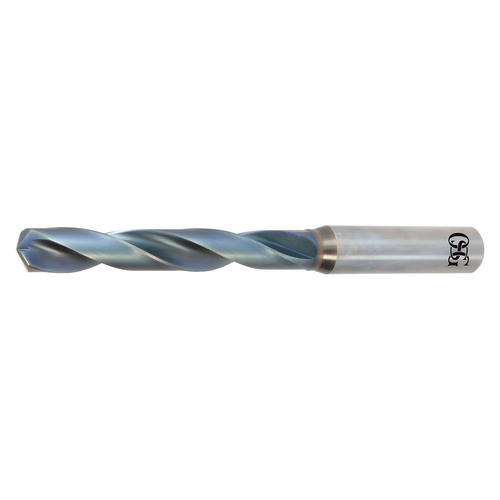 OSG HP245-1850 | HY-PRO CARB 4.70mm Diameter x 6.00mm Shank x 74.00mm OAL x 140 Degree Point Angle 2 Flute EgiAs Coated Carbide Jobber Length Drill Bit
