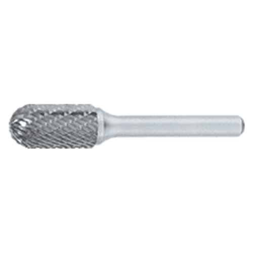 OSG 803-2500 | 0.250" Shank x 2.000" OAL Bright Coated Carbide Ball Nose Tree Shape Burr