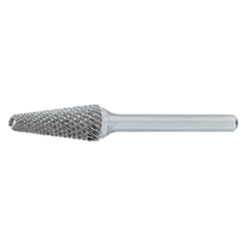 OSG 808-1000 | 0.250" Shank x 2.671" OAL Bright Coated Carbide Ball Shape Burr