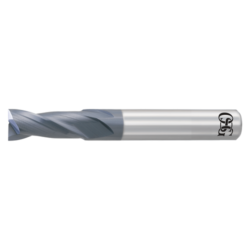 OSG 36190007 | EXOCARB 0.188" Diameter x 0.188" Shank x 0.281" LOC x 2.000" OAL x 30 Degree Helix Angle 2 Flute WXL Coated Carbide Square End Mill OSG 36190007 | EXOCARB 0.188" Diameter x 0.188" Shank x 0.281" LOC x 2.000" OAL x 30 Degree Helix Angle 2 Flute WXL Coated Carbide Square End Mill