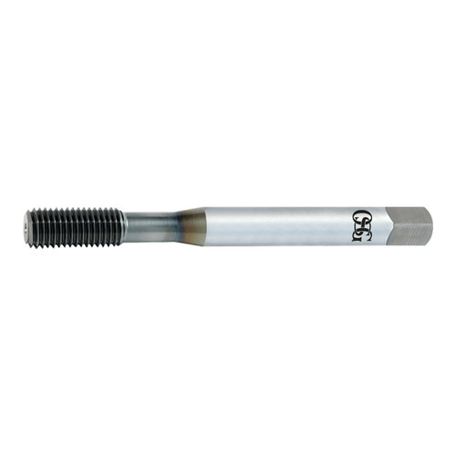 OSG 1415001608 | EXOTAP M M3.50x0.60mm Thread Size x 3.58mm Shank x 6.20mm Length x 50.80mm OAL Modified Bottom (2.5P) Chamfer D4 V Coated VC-10 14150 Thread Forming Tap