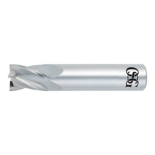 OSG 414-3543 | 9.00mm Diameter x 1.00mm Shank x 14.00mm LOC x 51.00mm OAL x 30 Degree Helix Angle 4 Flute BRIGHT Coated Carbide 414 Square End Mill
