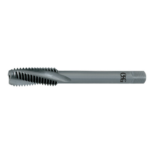 OSG 8315267 | EXO M5 x 0.80mm Thread Size x 5.50mm Shank x 15.90mm Thread Length M OH3 Bottom (1.5P) Chamfer Type 3 Flute Right Hand Bright Coated Carbide 389 Spiral Flute Tap