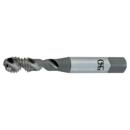 OSG 2952600 | HY-PRO TAP #6-32 TPI Thread Size x 0.248" Thread Length x 0.141" Shank 2 Flute Modified Bottoming Chamfer UNC Bright Coated HSSE Spiral Flute Tap OSG 2952600 | HY-PRO TAP #6-32 TPI Thread Size x 0.248" Thread Length x 0.141" Shank 2 Flute Modified Bottoming Chamfer UNC Bright Coated HSSE Spiral Flute Tap