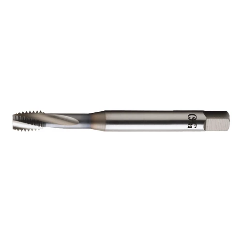 OSG 1311301808 | HY-PRO TAP MF M20.00x1.50mm Thread Size x 16.56mm Shank x 2.00mm Length x 125.00mm OAL Bottom (1.5P) Chamfer 4 Flute V Coated HSSE 13113 Spiral Flute Tap