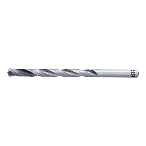 OSG 8684730 | A Brand 7.30mm Drill Size x 8.00mm Shank x 8.00mm Flute Length x 14.00mm OAL x 135 Degree Point Angle 2 Flute WXL Coated Carbide 5220 Taper Length Drill Bit