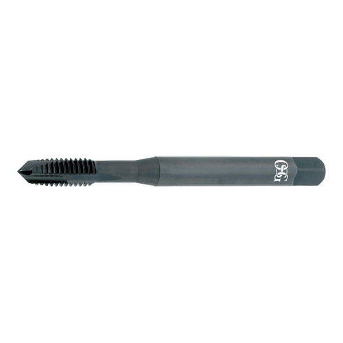 OSG 2532601 | HY-PRO TAP UNF 1/2" - 2 Thread Size x 0.367" Shank x 0.921" Length x 3.937" OAL Plug (4P) Chamfer 3 Flute Steam Oxide Coated HSSE 250 Spiral Point Tap
