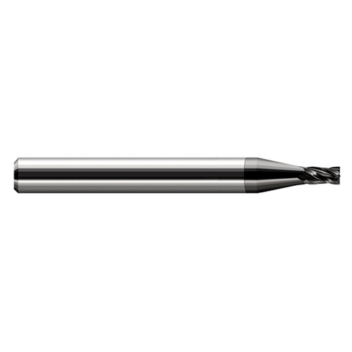 Harvey Tool 823112-C4 | 3/16" Diameter x 3/16" Shank x 5/16" LOC x 2" OAL 3 Flute Amorphous Diamond Coated Carbide Square End Mill