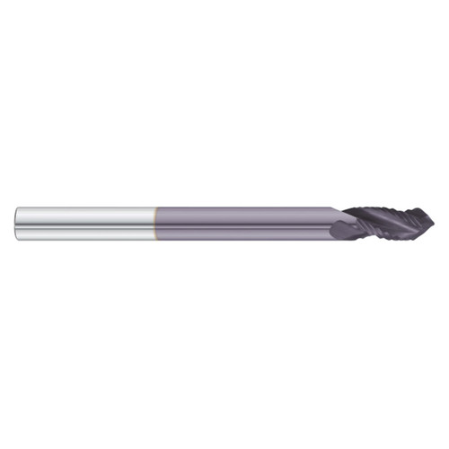 Fullerton Tool 15659 | 0.377" Diameter x 0.377" Shank x 5.000" OAL 3 Flute TiAlN Coated Jobber Length Drill Bit