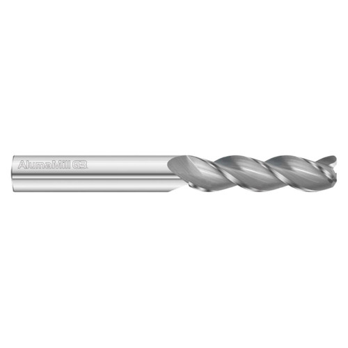 Fullerton Tool 27751 | 3/4" Diameter x 3/4" Shank x 6" OAL x 0.060" Radius 3 Flute Corner Radius End Mill