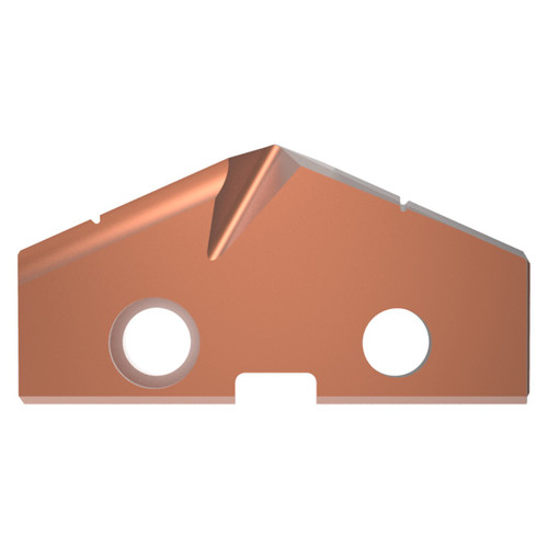 Allied Machine and Engineering TAX3-35.70 | 35.70mm Diameter x 1/4" Thickness x 132 Degree Included Angle AM200 Coated High-Speed Steel 3 Series T-A Pro Spade Drill Insert