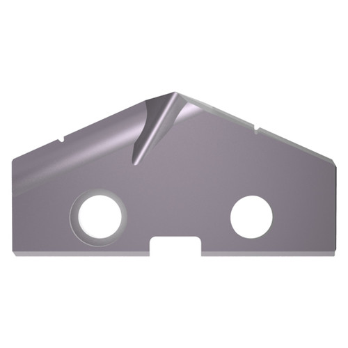Allied Machine and Engineering TAK3-35.40 | 35.40mm Diameter x 1/4" Thickness x 132 Degree Included Angle TiAlN Coated Carbide 3 Series T-A Pro Spade Drill Insert