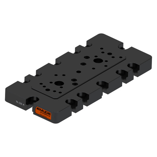 Emuge EvoGrip SEB1078.7785 | 145.00mm Width x 315.00mm Length x 30.00mm Height Steel Rectangular Base Plate