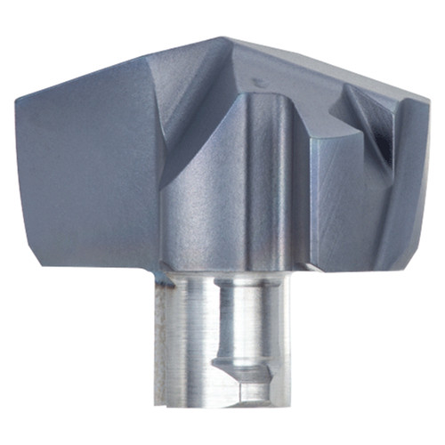 Tungaloy 6758116 | DMH181 AH9130 18 Seat Size x 18.10mm Minimum Diameter x 18.10mm Maximum Diameter x 2.75mm Point Length TiAlSiCrN Coated Carbide Inserted Solid Drill Head