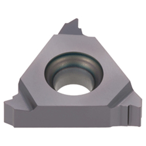 Tungaloy 6912048 | 16ER11W-M AH8015 11 TPI x 2.31mm Pitch x 9.52mm Circle Diameter x 0.28mm Radius AlTiN Coated Carbide Laydown Threading Insert