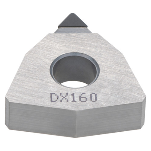 Tungaloy 6965539 | 1QP-WNMM 431F DX160 12.70mm Circle Diameter x 4.75mm Thickness x 0.41mm Radius Uncoated Carbide Turning Insert