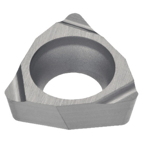 Tungaloy 6967633 | WBGT521 FL-W08 SH7025 0.156" Circle Diameter x 0.063" Thickness x 0.134" Edge Length x 0.016" Radius x 5 Degree Clearance Angle TiAlN+TiCN Coated Carbide Turning Insert