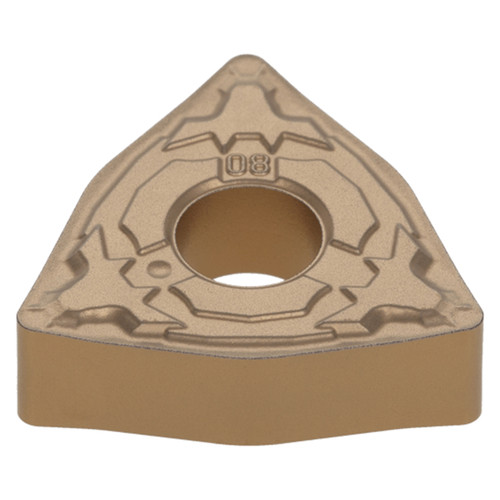 Tungaloy 6947573 | WNMG 432 PS AH6225 1/2" Circle Diameter x 0.187" Thickness x 0.343" Edge Length x 0.032" Radius TiAlN Coated Carbide Turning Insert