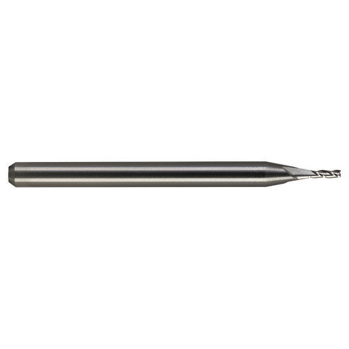 M.A. Ford 11609370 | 3/32" Diameter x 1/8" Shank x 9/32" LOC x 1-1/2" OAL x 30 Degree Helix Angle 3 Flute Uncoated Carbide 116 Square End Mill