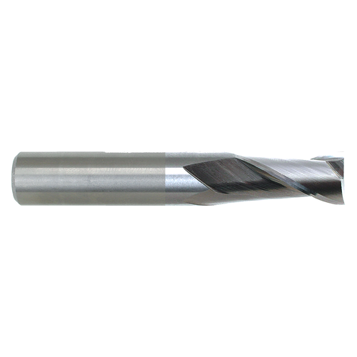 M.A. Ford 12131500C | 8.00mm Diameter x 8.00mm Shank x 20.00mm LOC x 64.00mm OAL x 30 Degree Helix Angle 2 Flute TiCN Coated Carbide 121 Square End Mill