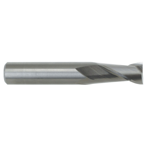 M.A. Ford 12137502 | 3/8" Diameter x 3/8" Shank x 1.000" LOC x 2-1/2" OAL x 0.020" Radius x 30 Degree Helix Angle 2 Flute Uncoated Carbide 121 Corner Radius End Mill