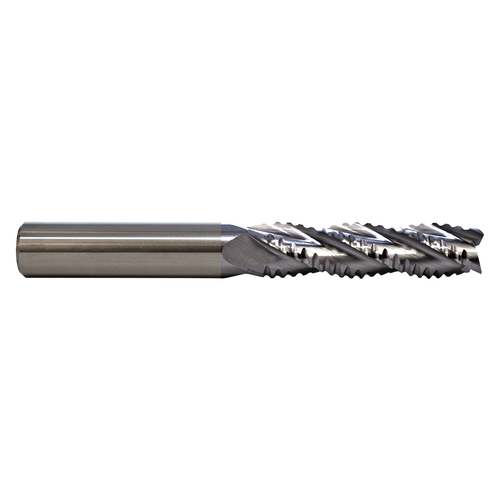 M.A. Ford 13243750A | 7/16" Diameter x 7/16" Shank x 1-3/4" LOC x 4.000" OAL x 30 Degree Helix Angle 4 Flute ALtima Coated Carbide 132 Square End Mill