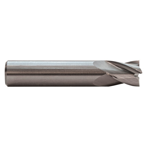 M.A. Ford 16343750 | 7/16" Diameter x 7/16" Shank x 5/8" LOC x 2-1/2" OAL x 30 Degree Helix Angle 4 Flute Uncoated Carbide 163 Stub Square End Mill