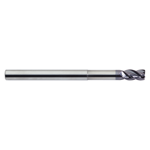 M A Ford 177L4720R039N5A | 12.00mm Diameter x 12.00mm Shank x 62.00mm Neck Length x 1.00mm Radius x 35-38 Degree Helix Angle 4 Flute ALtima Coated Carbide Corner Radius End Mill