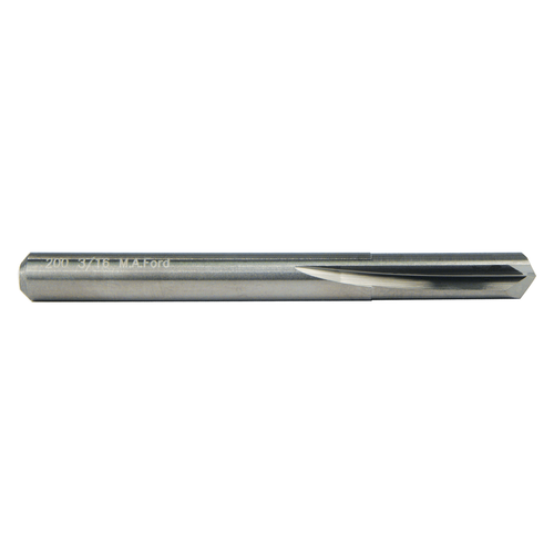 M A Ford 20068900 | 17.50mm Diameter x 17.50mm Shank x 38.00mm LOC x 102.00mm OAL x 135 Degree Included Angle 2 Flute Uncoated Carbide Straight Flute Drill Bit