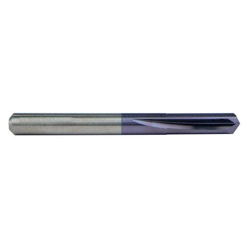 M.A. Ford 20074800A | 19.00mm Drill Size x 19.00mm Shank x 38.00mm Flute Length x 102.00mm OAL x 135 Degree Included Angle 2 Flute ALtima Coated Carbide 200 Straight Flute Drill Bit