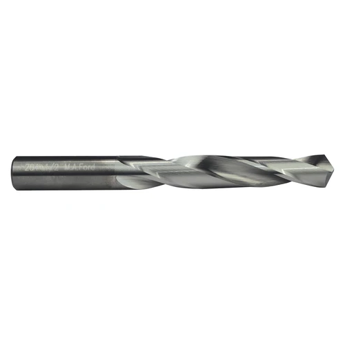 M.A. Ford 20411600 | #32 Drill Size x 0.116" Shank x 1-1/4" Flute Length x 2-1/4" OAL x 21 Degree Helix Angle 2 Flute Uncoated Carbide 204 Jobber Length Drill Bit