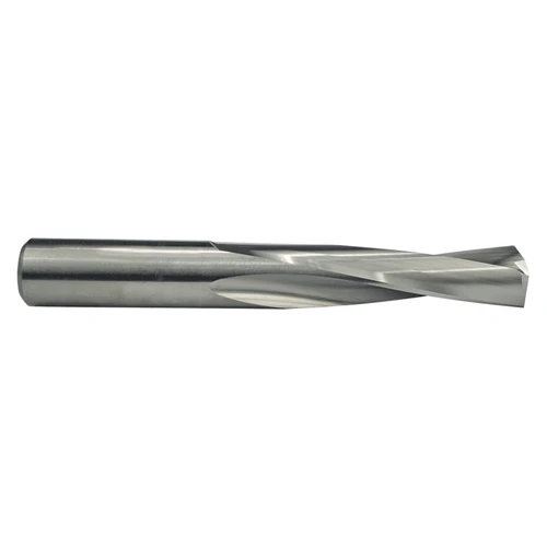 M.A. Ford 20503700 | #63 Drill Size x 0.037" Shank x 7/16" Flute Length x 1-1/2" OAL x 12 Degree Helix Angle 2 Flute Uncoated Carbide 205 Screw Machine Length Drill Bit