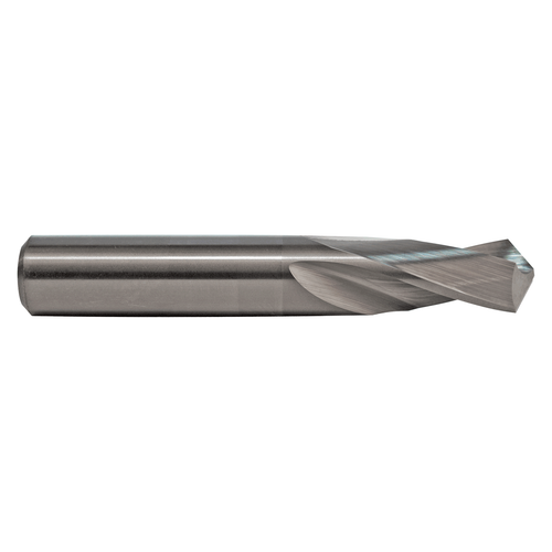 M.A. Ford 20673440 | 47/64" Drill Size x 47/64" Shank x 2-1/8" Flute Length x 4.000" OAL x 21 Degree Helix Angle 2 Flute Uncoated Carbide 206 Screw Machine Length Drill Bit