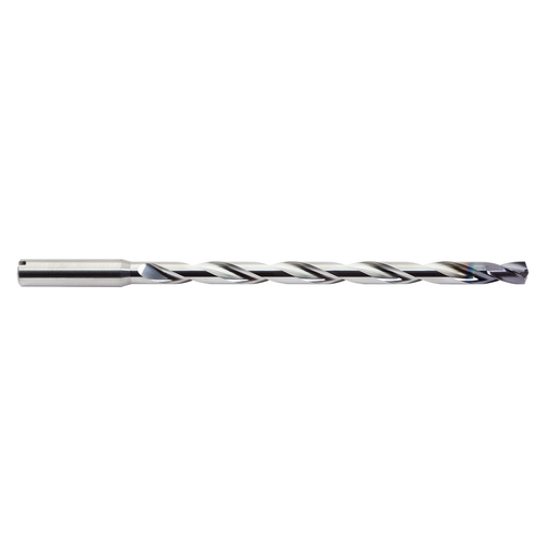M A Ford 2XDCE2205A | 5.60mm Diameter x 6.00mm Shank x 110.00mm LOC x 163.00mm OAL x 30 Degree Helix Angle 2 Flute ALtima Coated Carbide Extra Long Drill Bit