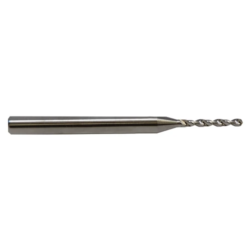 M.A. Ford 30211100 | #34 Drill Size x 1/8" Shank x 0.480" Flute Length x 1-1/2" OAL x 35 Degree Helix Angle 2 Flute Uncoated Carbide 302 Micro Drill Bit