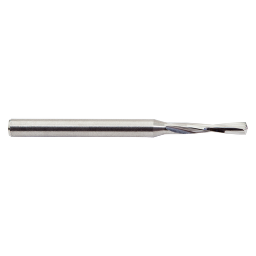 M A Ford 305M0099 | 0.99mm Diameter x 3.00mm Shank x 10.16mm LOC x 38.00mm OAL x 135 Degree Included Angle 2 Flute Uncoated Carbide Micro Drill Bit