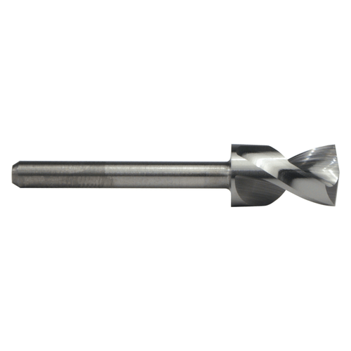 M A Ford 30625000 | 1/4" Diameter x 1/8" Shank x 0.480" LOC x 1.500" OAL x 35 Degree Helix Angle 2 Flute Uncoated Carbide Circuit Board Drill Bit