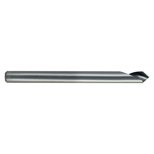M A Ford 61025006 | 1/4" Diameter x 1/4" Shank x 2.000" OAL x 120 Degree Included Angle 1 Flute Uncoated HSS Countersink