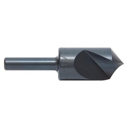 M A Ford 61050002 | 1/2" Diameter x 1/4" Shank x 2.000" OAL x 82 Degree Included Angle 1 Flute Uncoated HSS Countersink