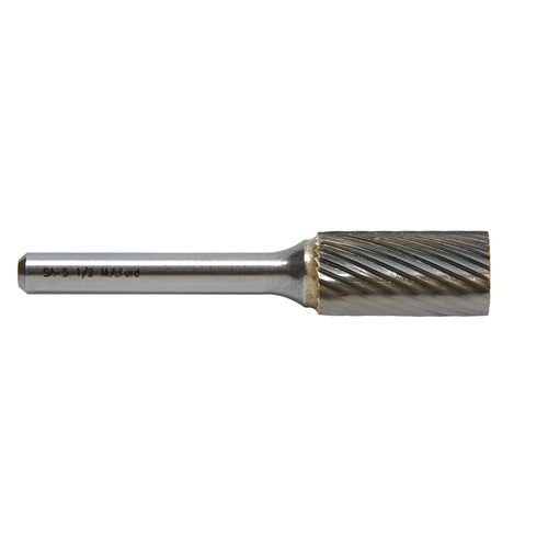 M A Ford 72030030 | 3/16" Diameter x 1/8" Shank x 1/2" LOC x 1.500" OAL 24 Flute Uncoated Carbide Miniature Burr