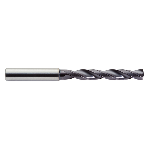 M.A. Ford CXDSR1406AP | 9/64" Drill Size x 5/32" Shank x 1.102" Flute Length x 2.600" OAL x 30 Degree Helix Angle 2 Flute ALtima Plus Coated Carbide CXDSR Jobber Length Drill Bit