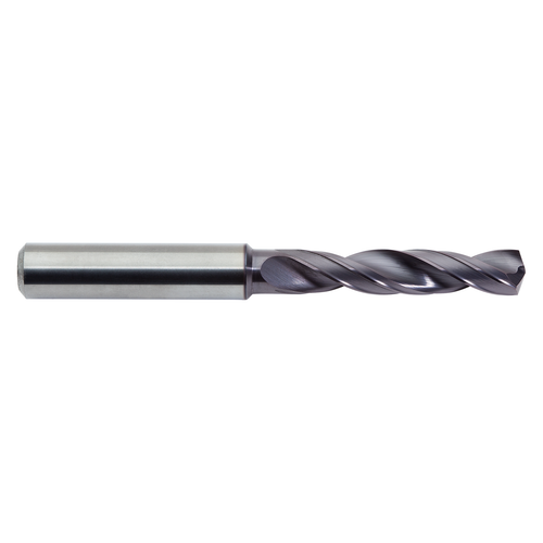 M A Ford CXDSS4062AP | 13/32" Diameter x 7/16" Shank x 2.165" LOC x 4.016" OAL x 30 Degree Helix Angle 2 Flute ALtima Plus Coated Carbide Jobber Length Drill Bit